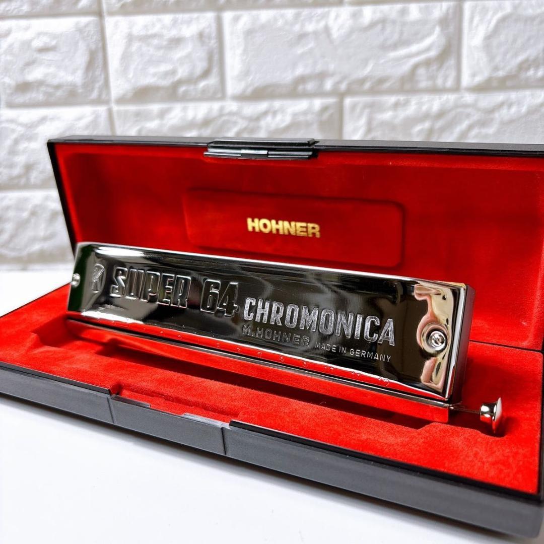 HOHNER ホーナー ハーモニカ SUPER64 7528/64 C ドイツ