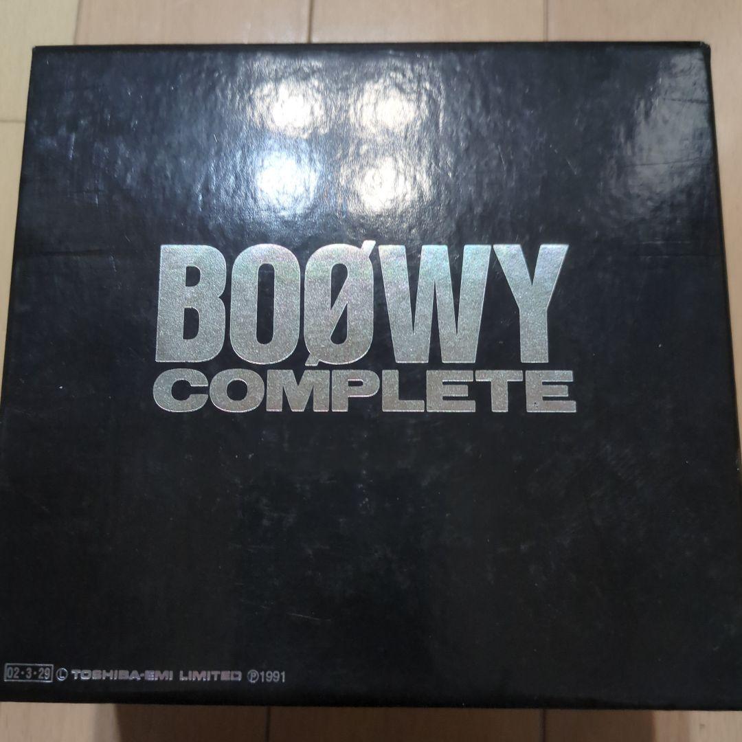 BOØWY COMPLETE CDボックスセットお値下げ対応致します。