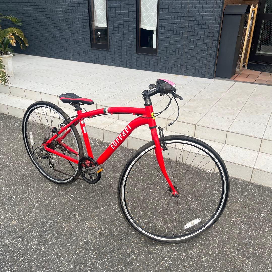 フェラーリ スポーツ自転車 27インチ　埼玉県引き渡し