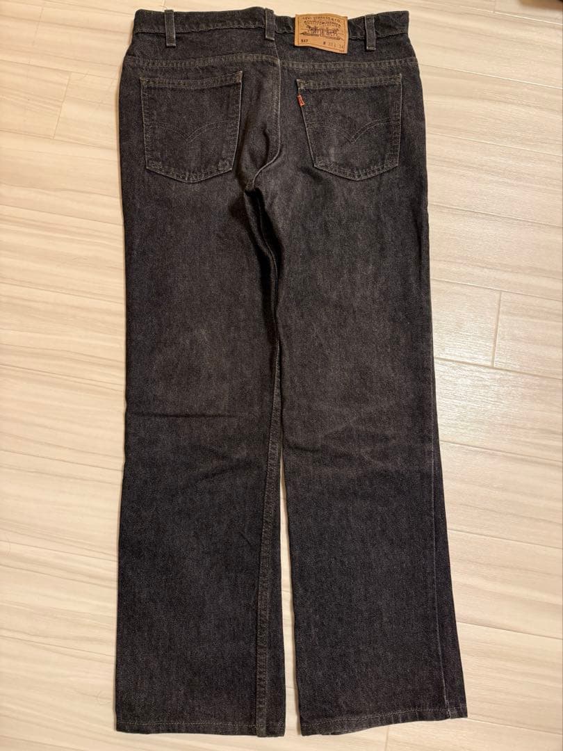先染めLevis517 ブーツカットデニム W33 L34