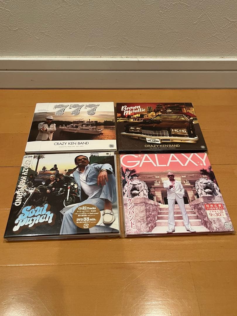 NOSSAN使用ピック付き　CKB クレイジーケンバンド　アルバム19枚+1枚！