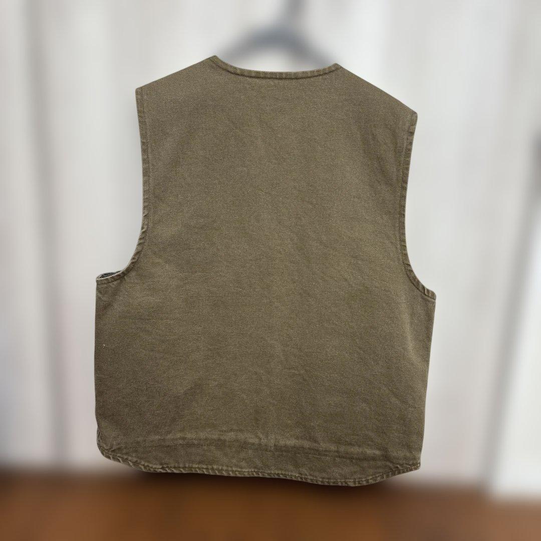 Carhartt ベスト　ダック　カーキ