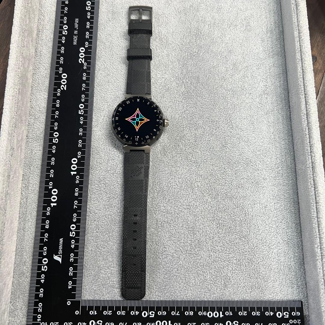 ルイヴィトン タンブール ホライゾン ライトアップ ブラック C006110