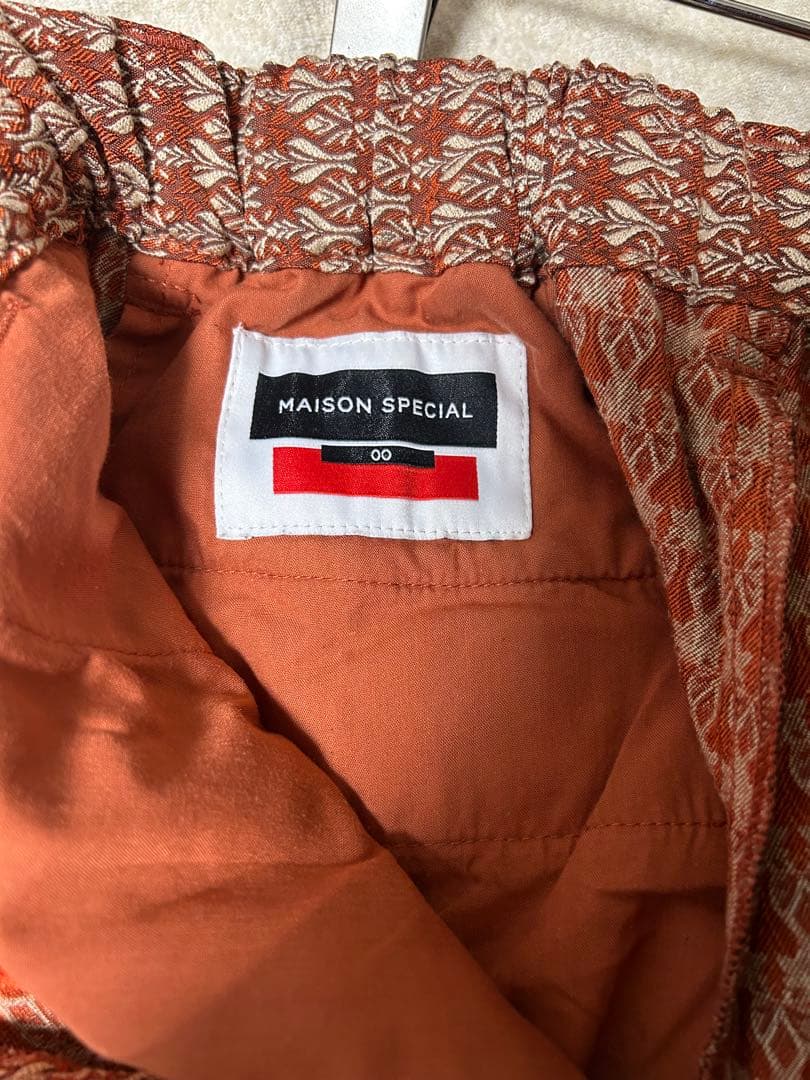 Maison Special 小紋柄スラックス