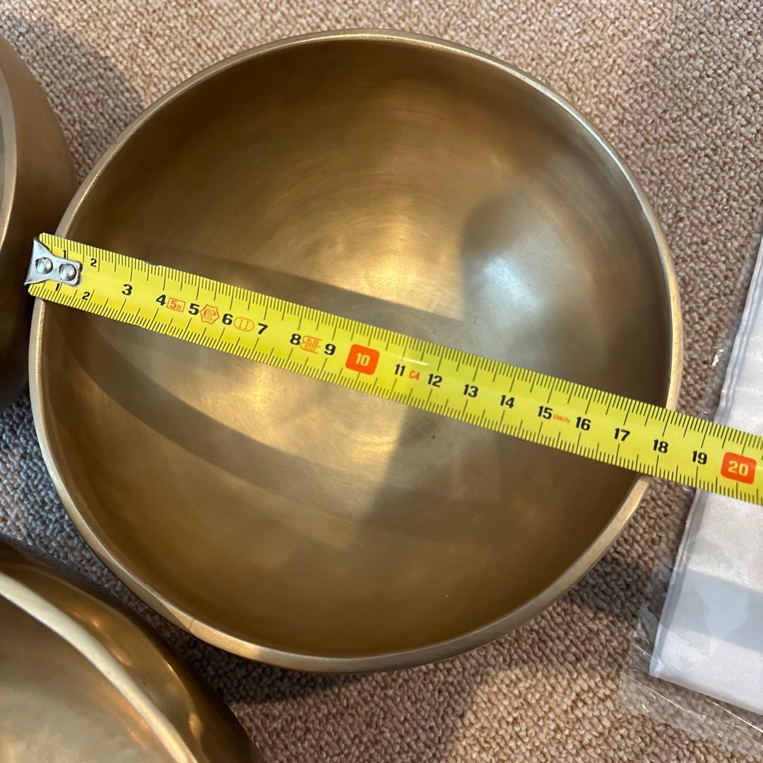 アマナマナ amanamana シンキングボウル 3点セット大中中バチ付き