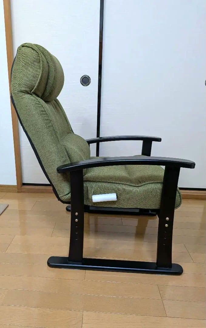 こだわりの楽々チェア　リクライニングチェア　高座椅子 14段階リクライニング