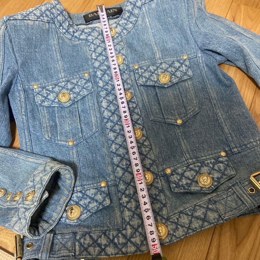 Y◆BALMAIN デニムジャケット ショート