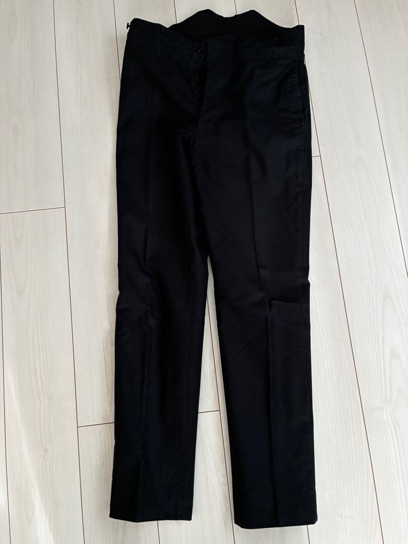 44 ANATOMICA TANGO PANTS パナマコットン 黒