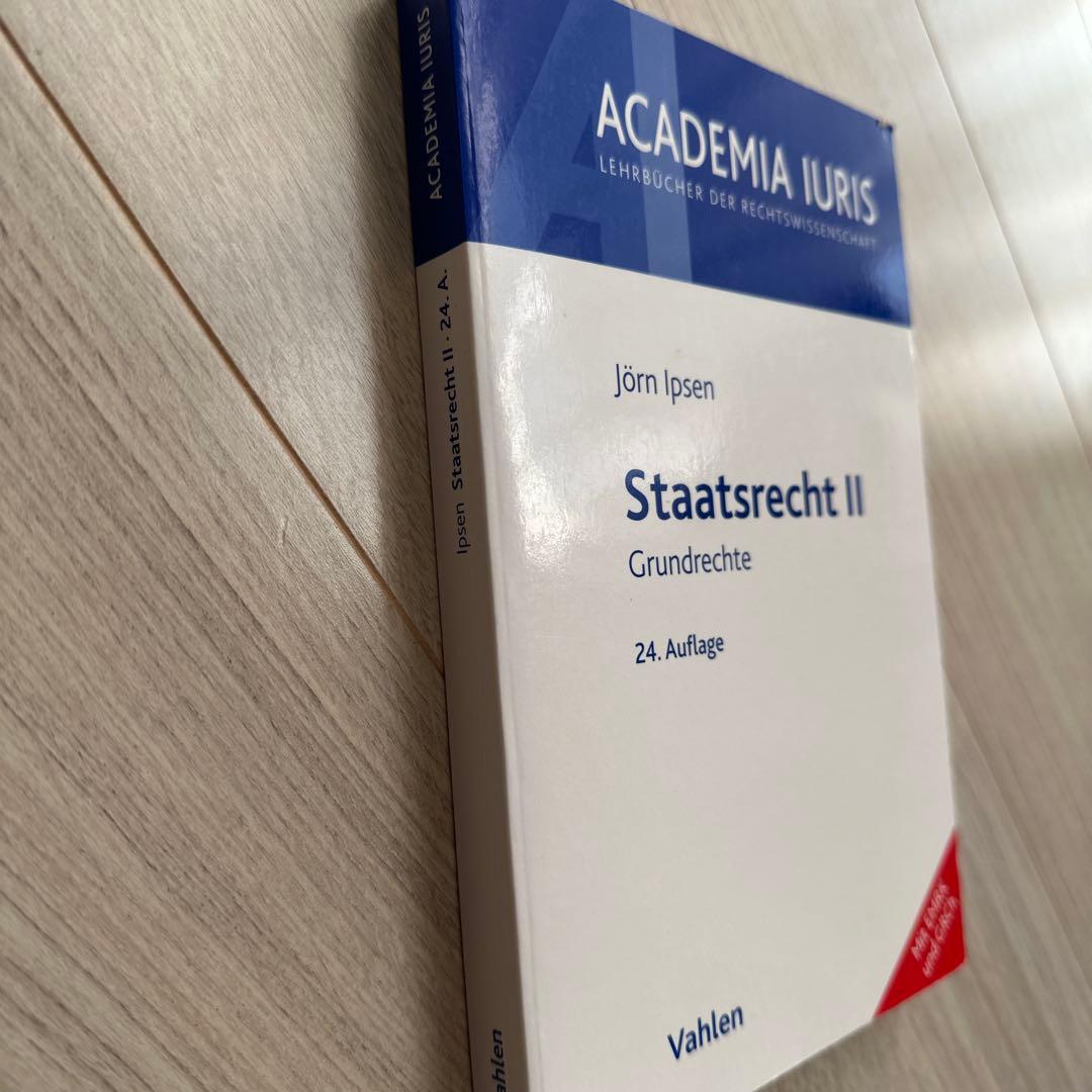 Jörn Ipsen Staatsrecht II 24. Auflage