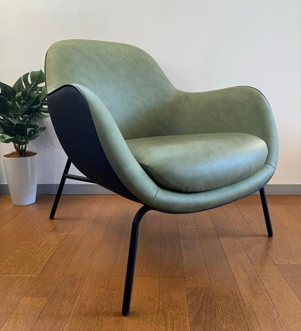 アビタスタイル　ラウンジチェア　ミッドセンチュリー　12.5万　モダンスタイル