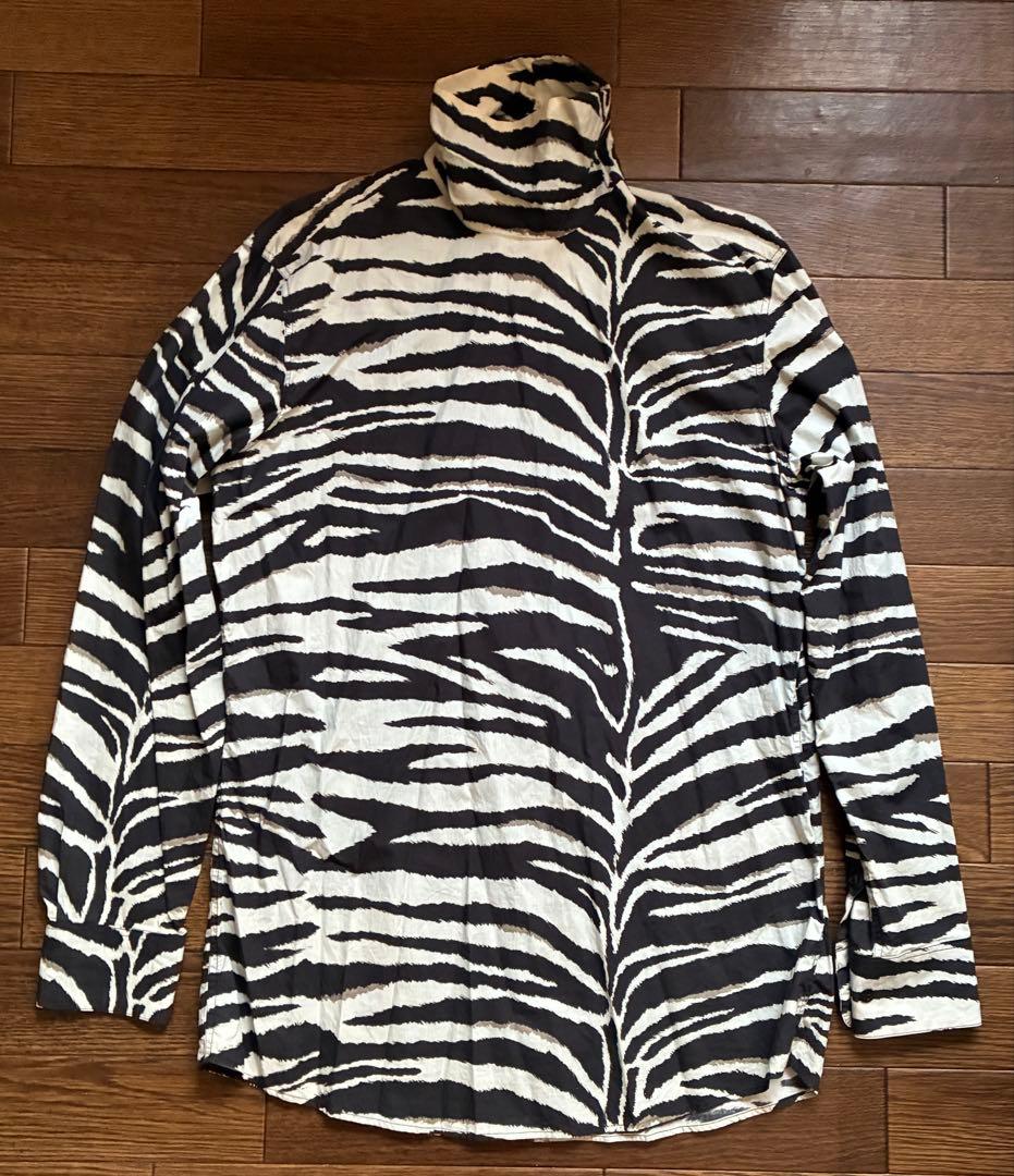 Dries van noten ⭐︎ゼブラ柄シャツ