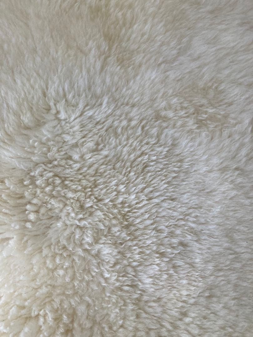 Bowron 羊毛ラグ クリーム色 ニュージーランド産