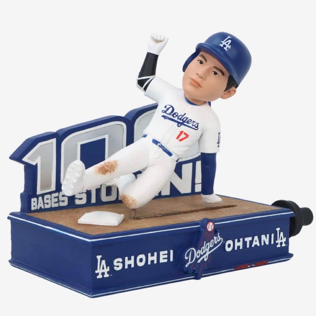 大谷翔平 【100体限定】ボブルヘッド 通算100盗塁 記念　ドジャース