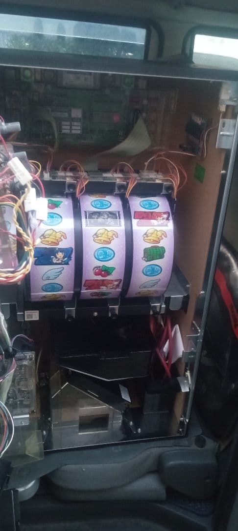 送料込　パチスロ　実機　サミー　ツインエンジェル3 不要機付　家庭用電源