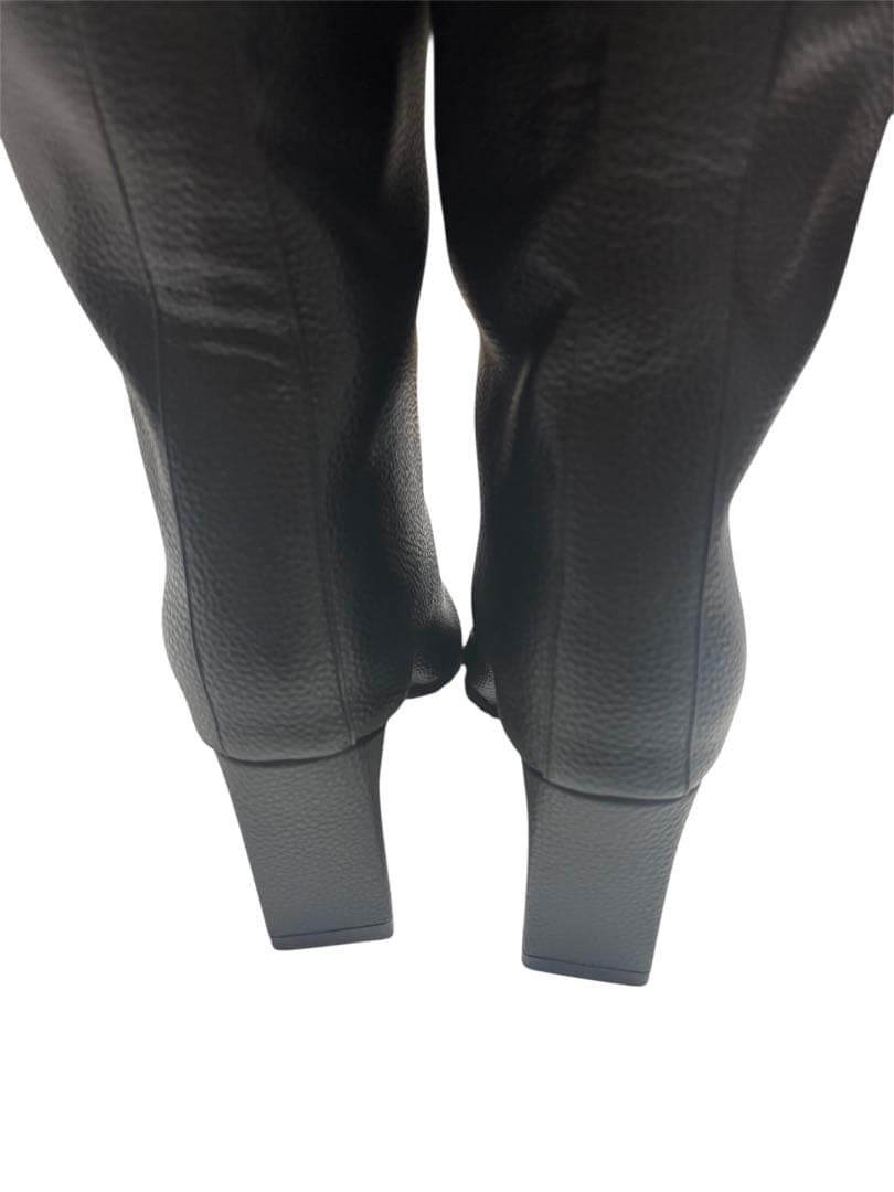 イエロ　YELLO ノワール　ロングブーツ　黒　22.5cm