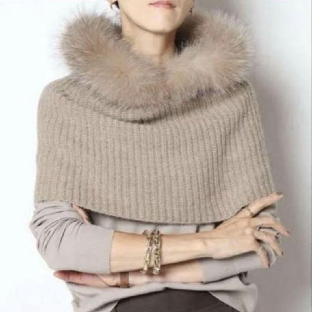 新品 FRATELLI TALLI ファー付き バラクラバ ドゥーズィエムクラス