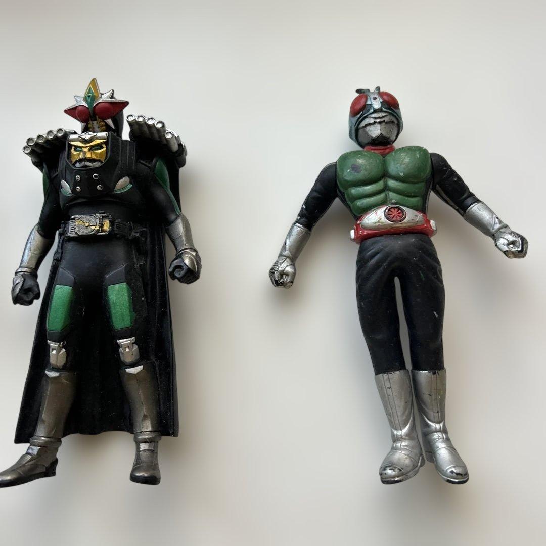 仮面ライダー　ソフビ／フィギュア　16体