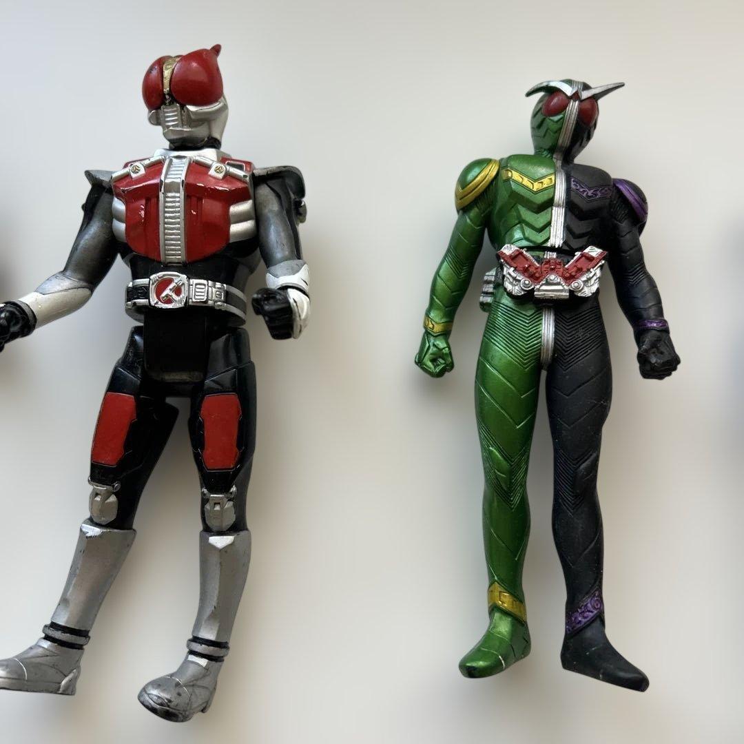 仮面ライダー　ソフビ／フィギュア　16体