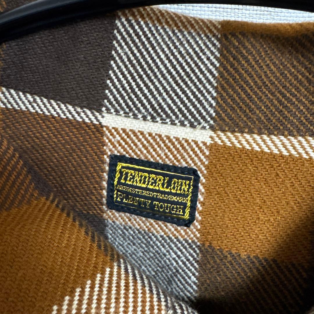 (セール)tenderloin ブロックチェックシャツ　ジャケット