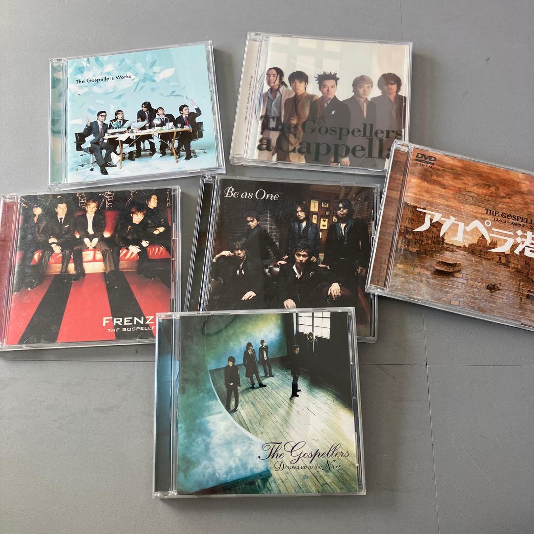 ゴスペラーズ　初回限定盤、帯付含むCD大量セット　DVD、グッズ、ツアーパンフ