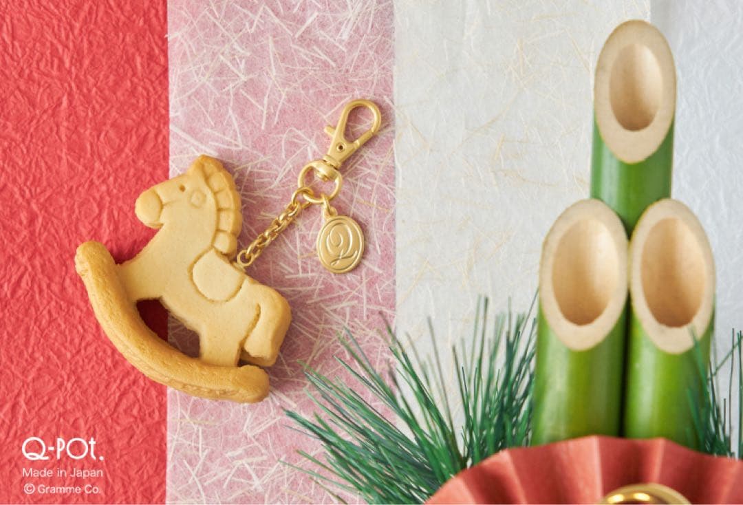 【新品✨未使用】Q-pot. キューポット 2026年　福袋　木馬　チャーム