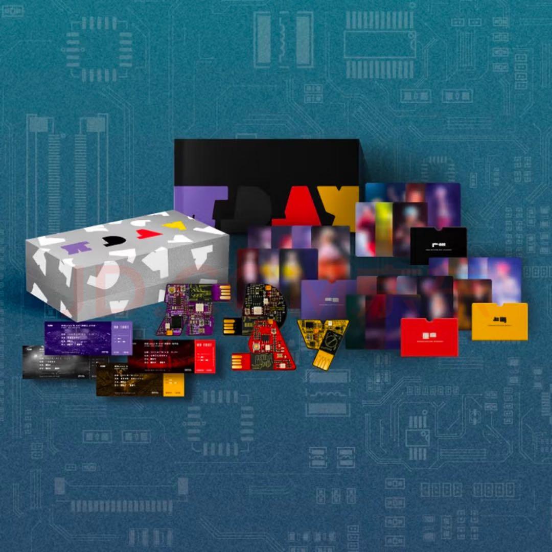 鹿晗　ルハン 2023 πday ツアー　usbアルバム セットver 演唱会