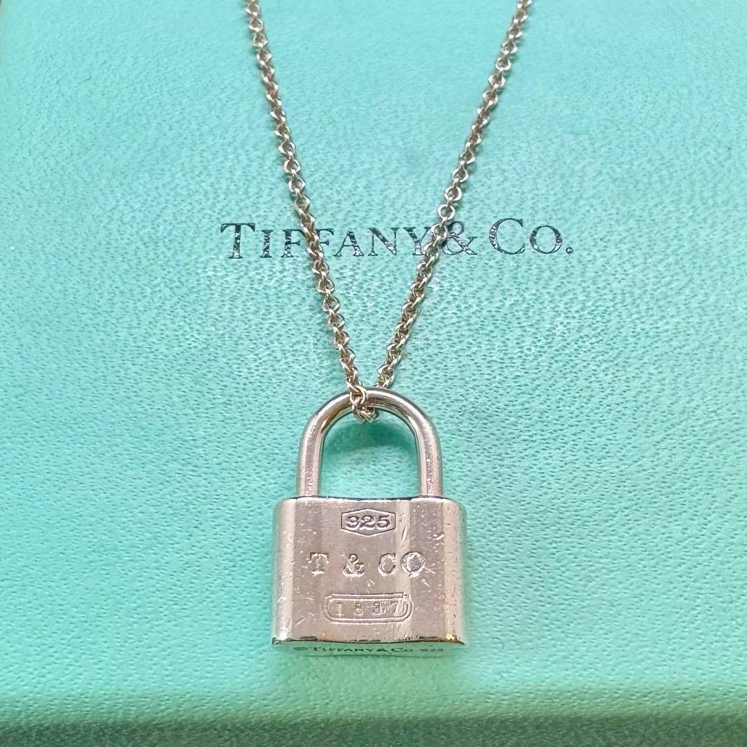 TIFFANY ティファニー 1837 ロック 南京錠 ネックレス SV925