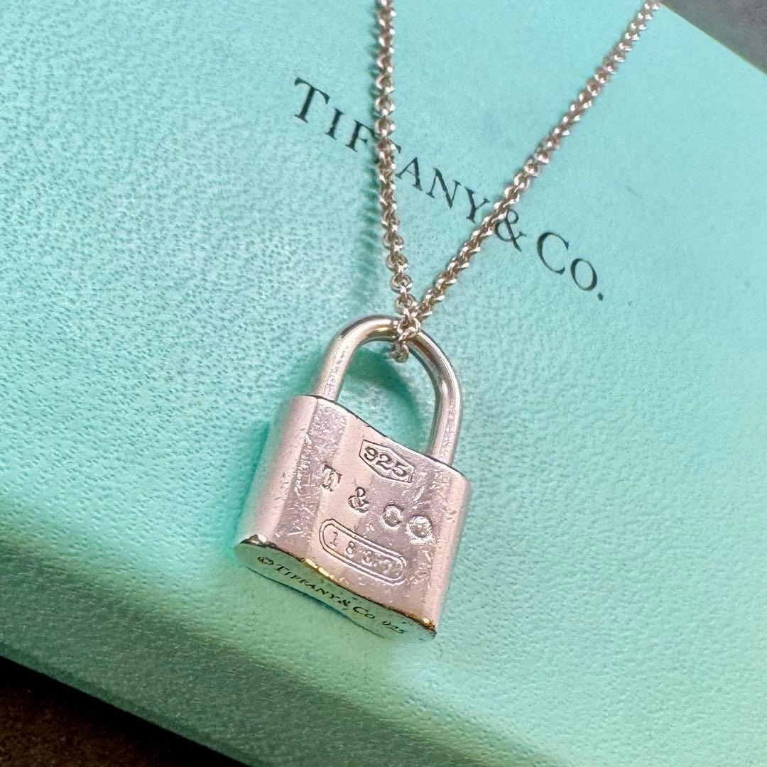 TIFFANY ティファニー 1837 ロック 南京錠 ネックレス SV925
