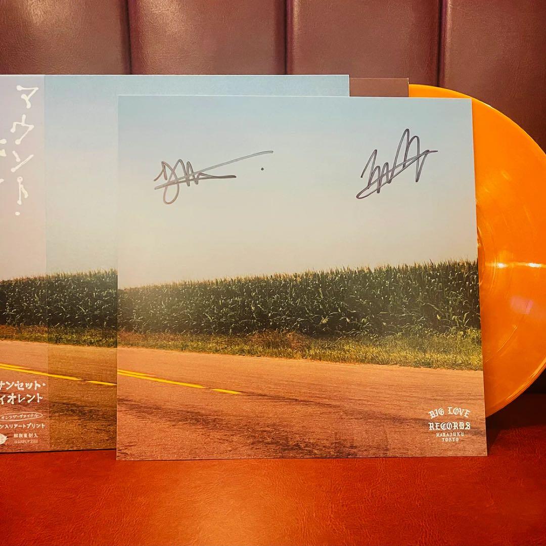 国内盤 MOUNT KIMBIE THE SUNSET VIOLENT 限定