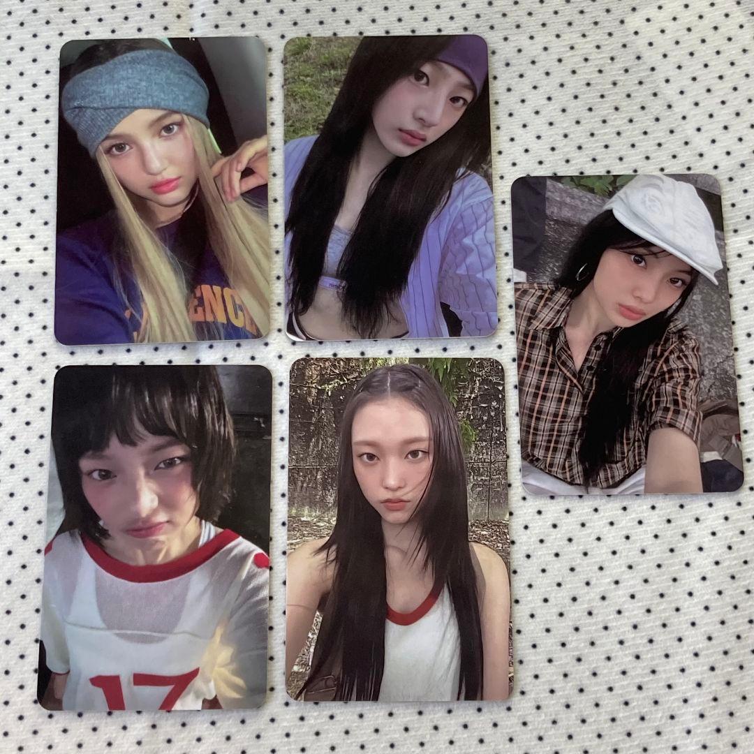 NewJeans how sweet NJZ 公開放送 サノク トレカ 全員