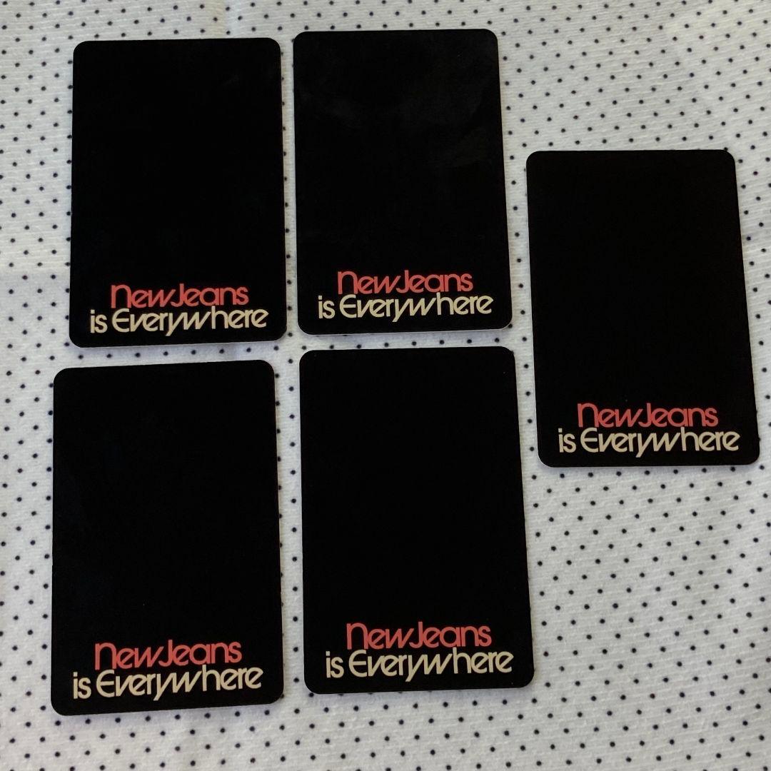 NewJeans how sweet NJZ 公開放送 サノク トレカ 全員