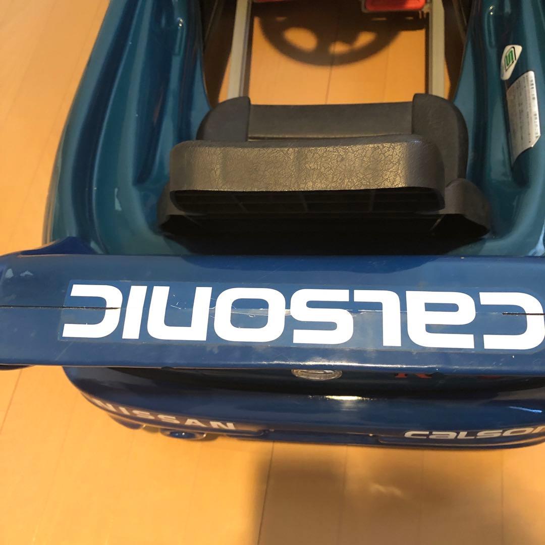 子供用足こぎペダル車NISSAN SKYLINE GT-R CALSONIC