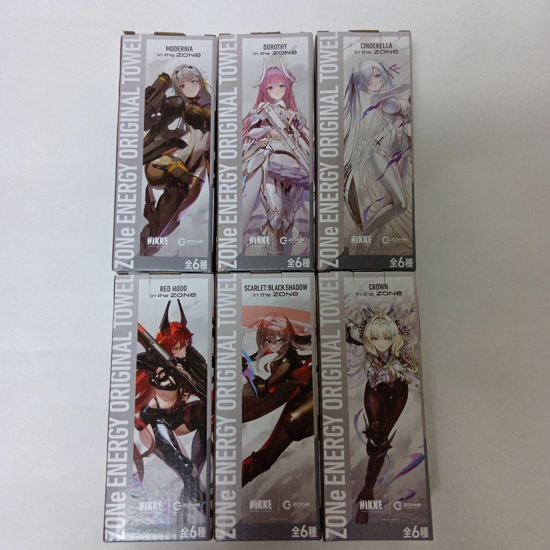 ZONe×NIKKE 勝利の女神 コラボパック 6種 コンプリート ドリンク無し