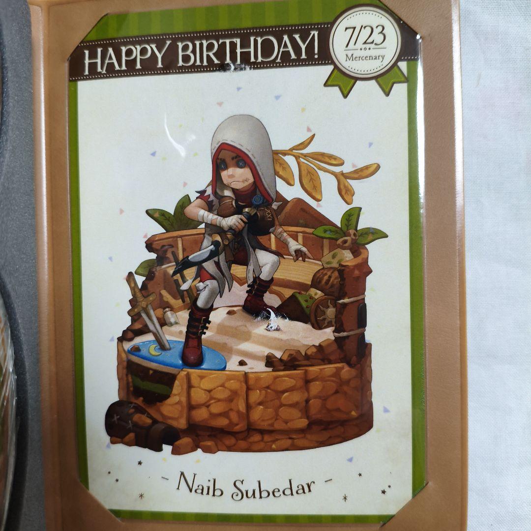 第五人格 傭兵 誕生日 全セット 缶バッジ タペストリー アクリルスタンドカード