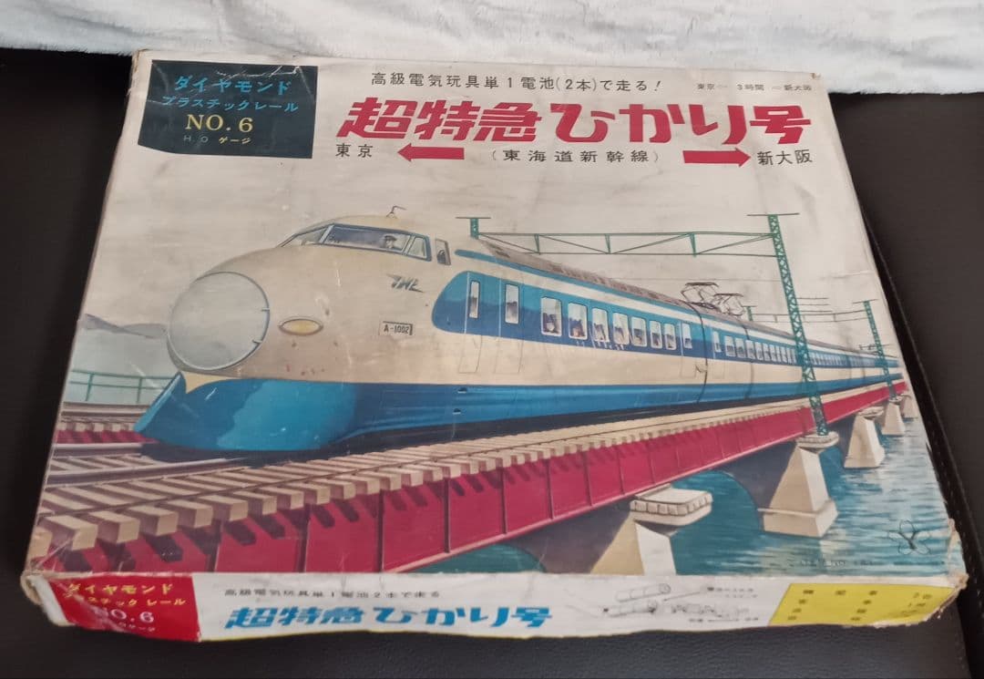 【希少 昭和レトロ】動作品 HOゲージ 超特急ひかり号 ヨネザワ 日本製