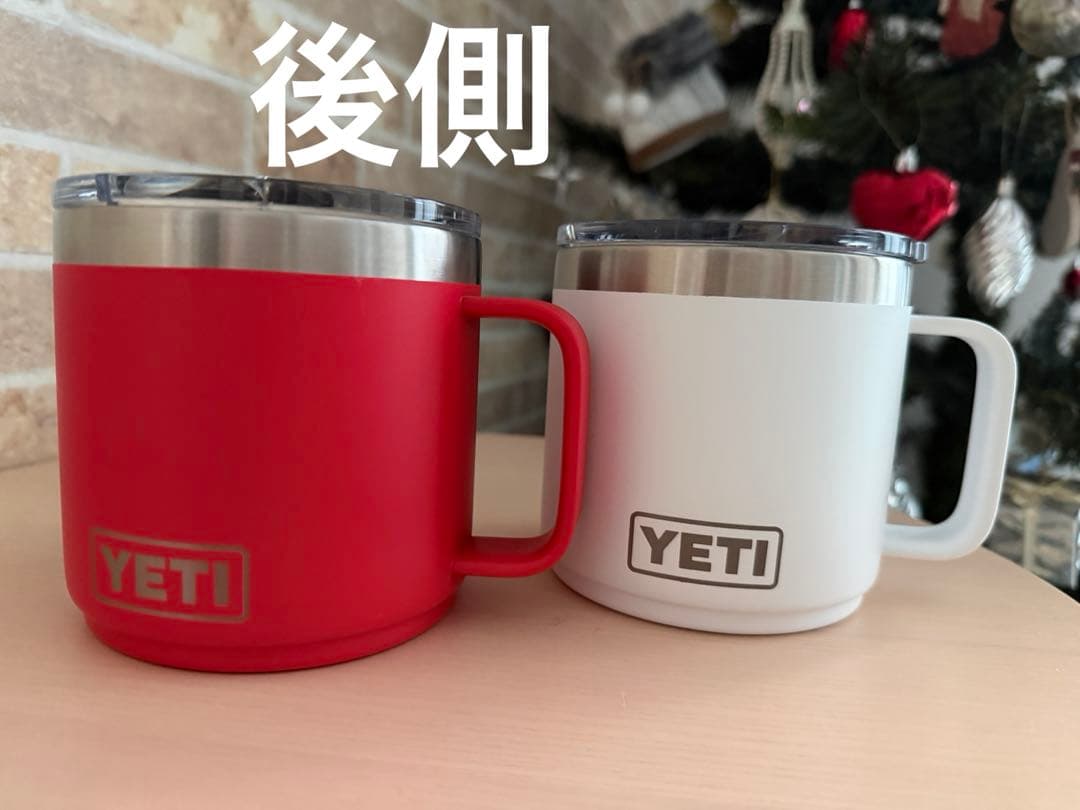 ホノルルクッキー　YETI 限定14oz　マグカップ　赤　白　ペア