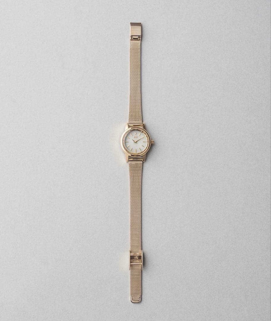 きい　　ソーラーウォッチ メッシュベルト　ete