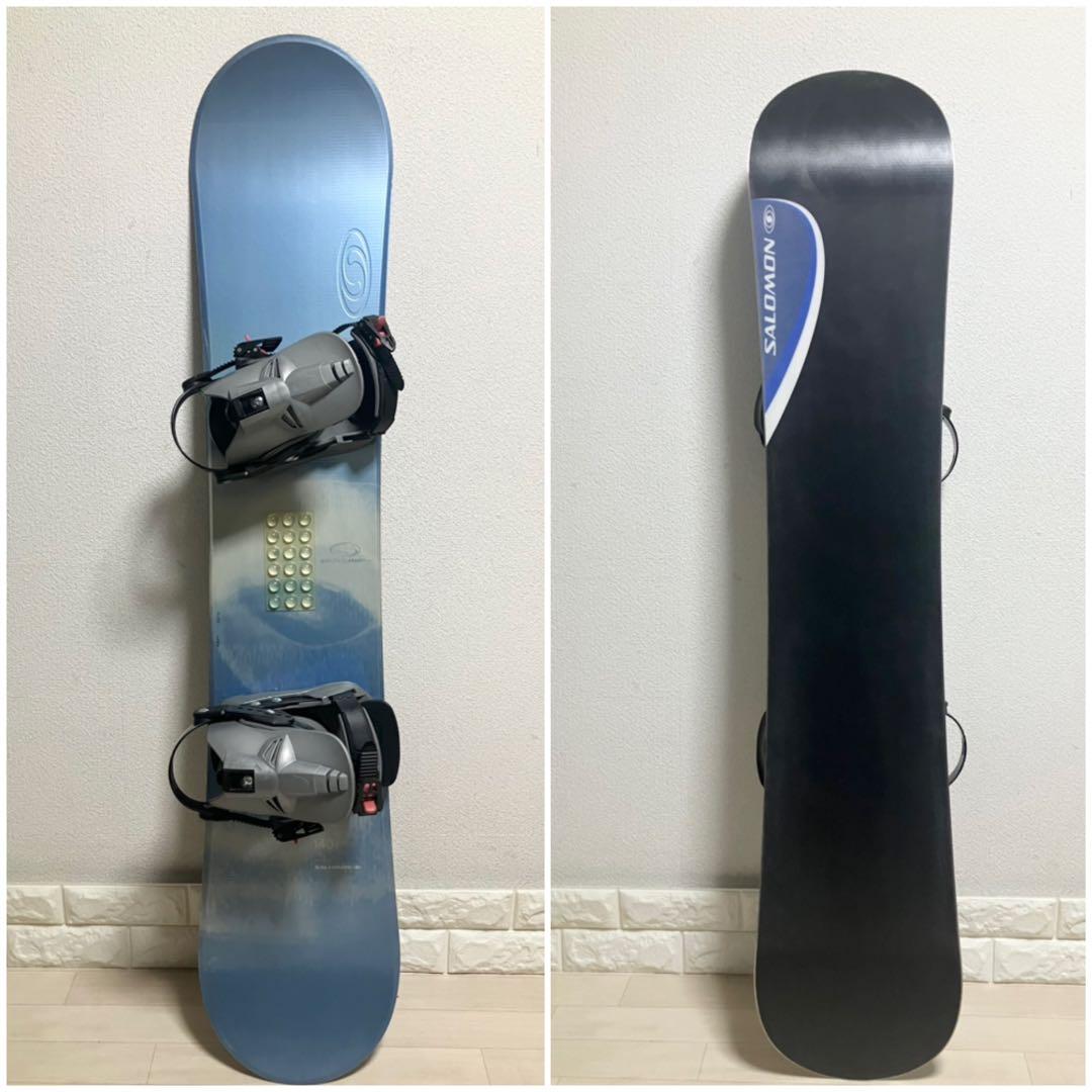 バック付/SALOMON サロモンスノーボードセット140cm/HEADバインM