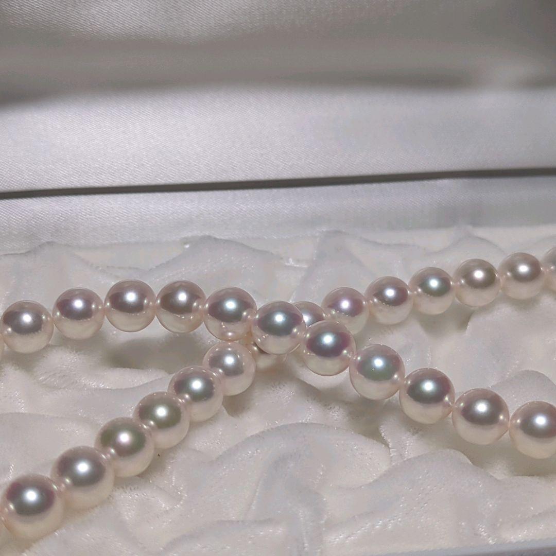 シャーリー【花珠】あこや真珠 大珠 約8.5-9.0mm 455