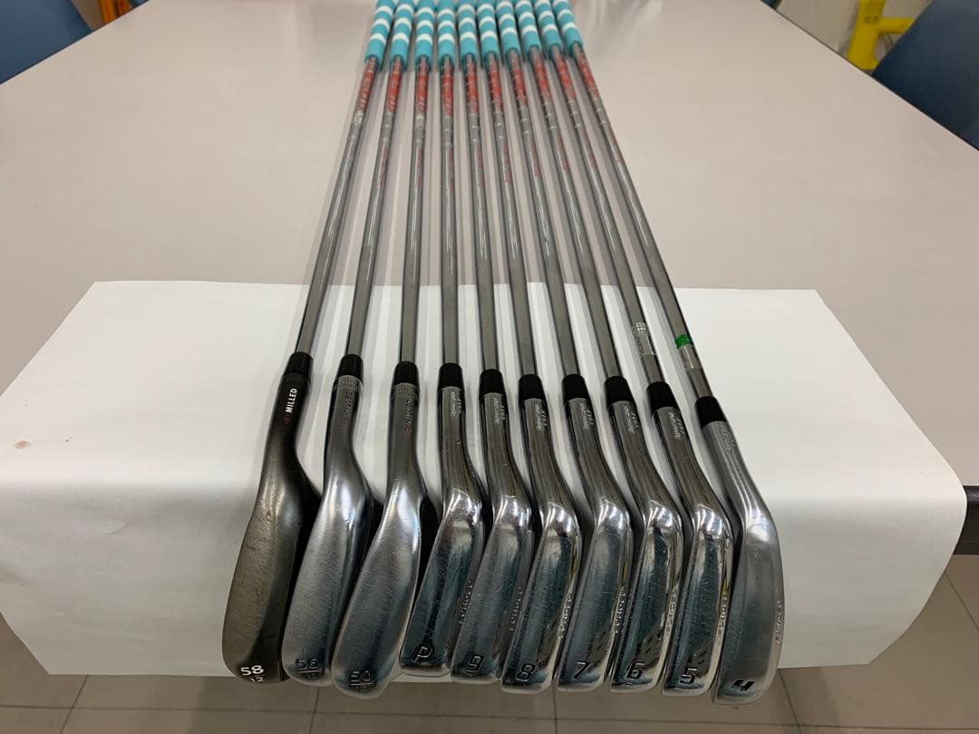 TOUR B XーBLその他一式　ゴルフクラブ4〜P、50、56、58、10本