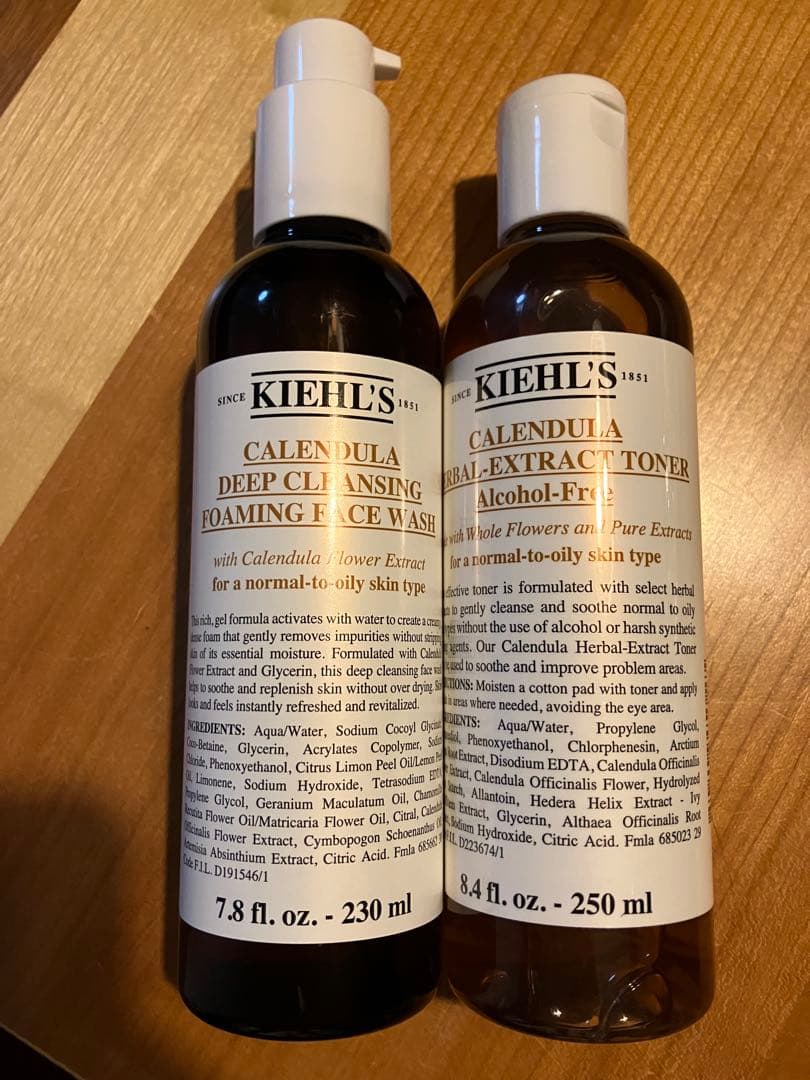 新品 KIEHL'S 化粧水　クレンジングジェル　キールズ