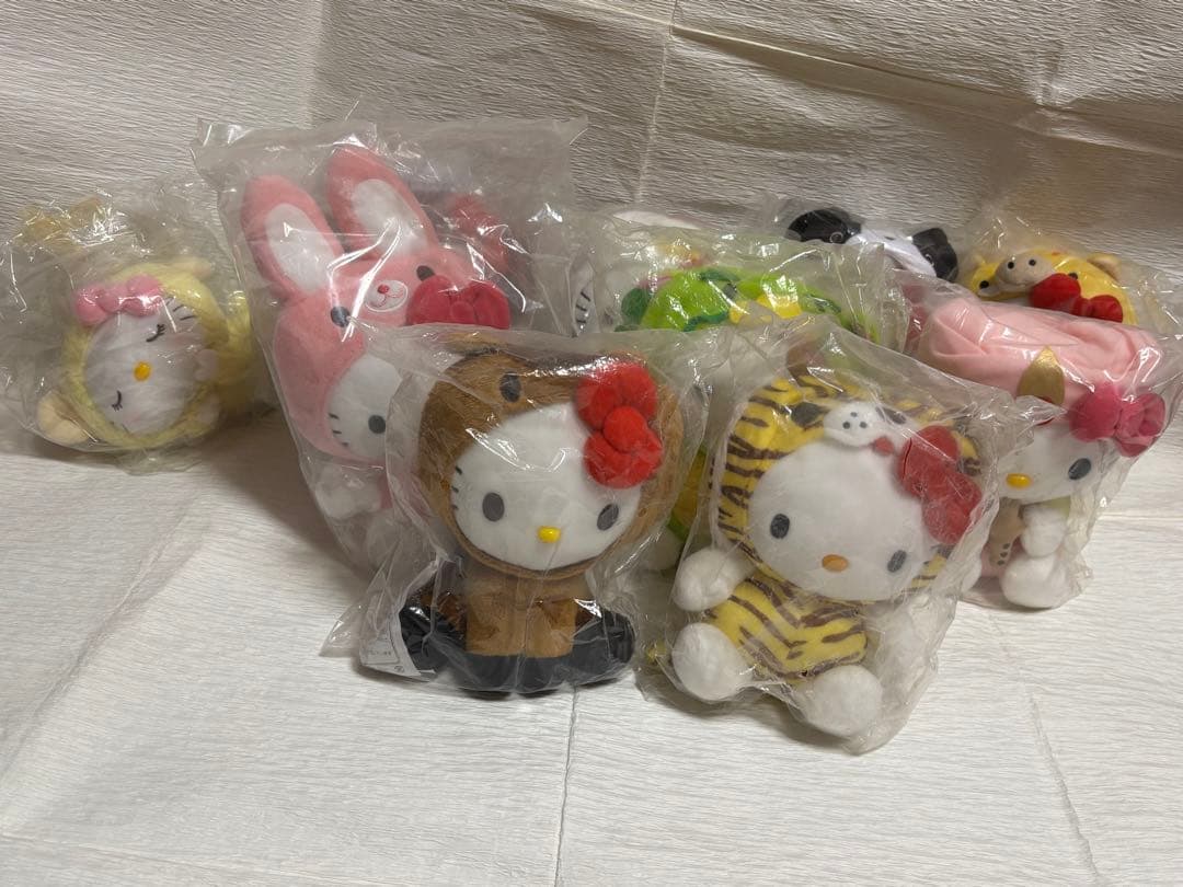 ヤクルト　干支　ぬいぐるみ　キティ　10体　※バラ売り不可