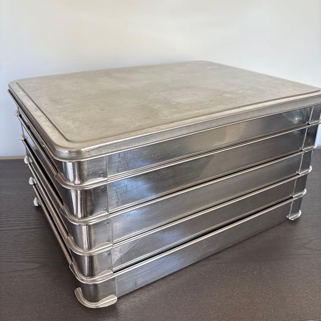 餃子バット大50 5枚＋蓋1枚 クローバー印