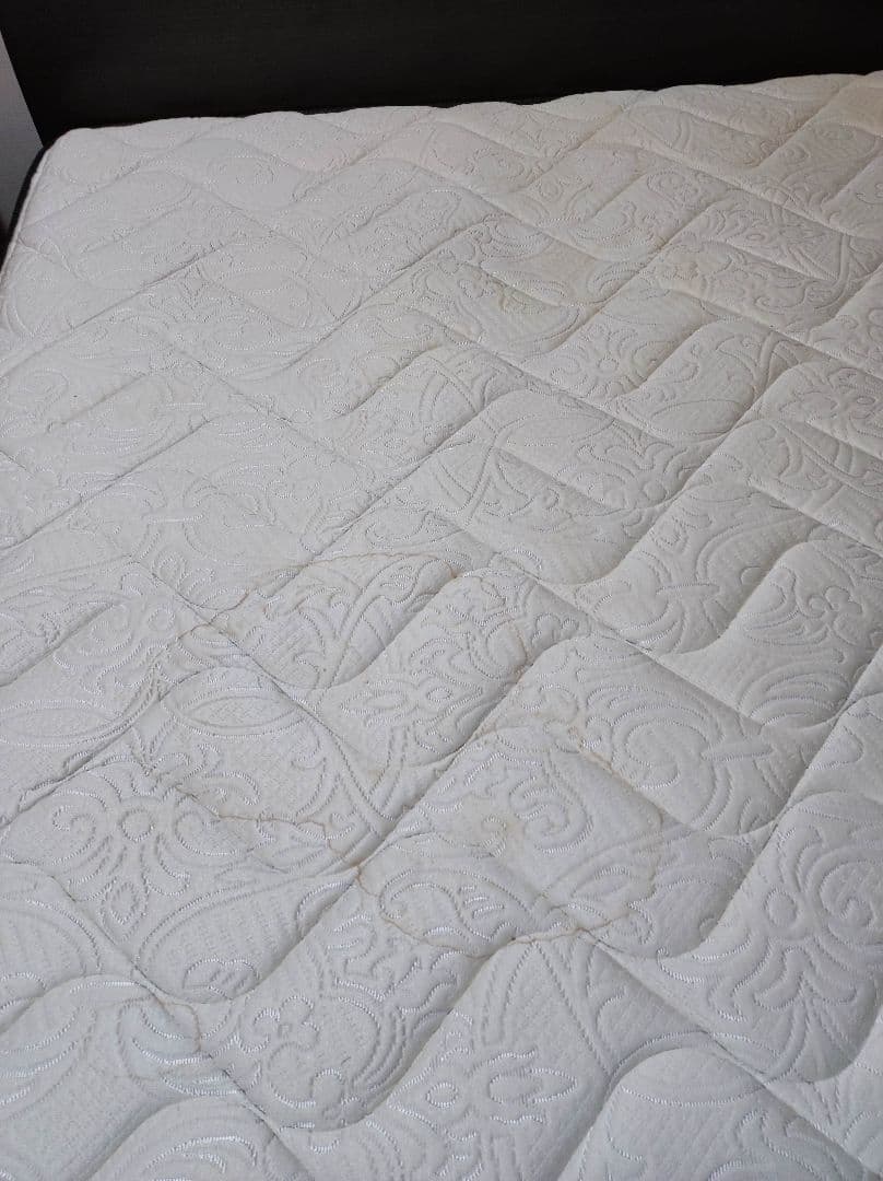 ダブルベッド　東京ベッド　フレーム、マットレスセット　引き取り限定