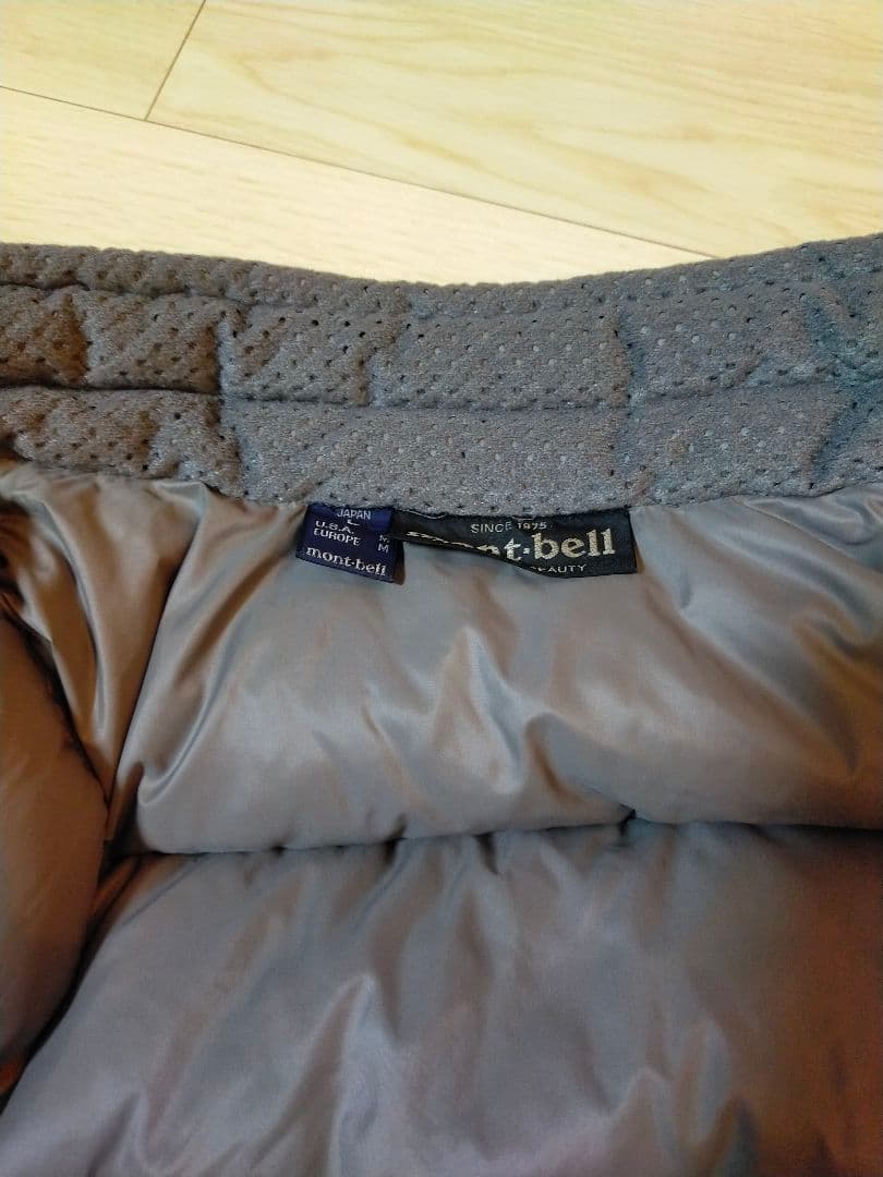 mont-bell ダウンベスト 美品 Lサイズ ライトアルパインダウン