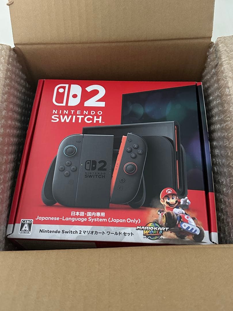 【本日発送】Nintendo Switch 2 日本語専用 マリオカートセット