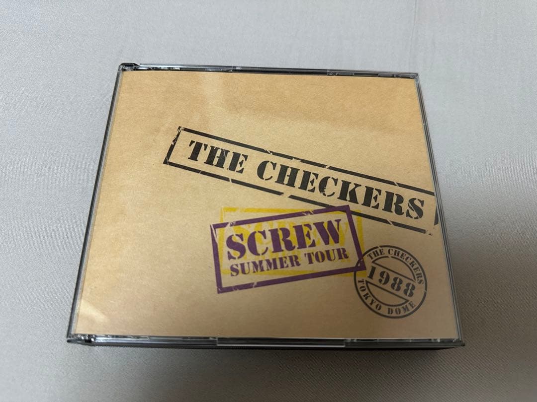 チェッカーズ 1988 SCREW SUMMER TOUR DVD
