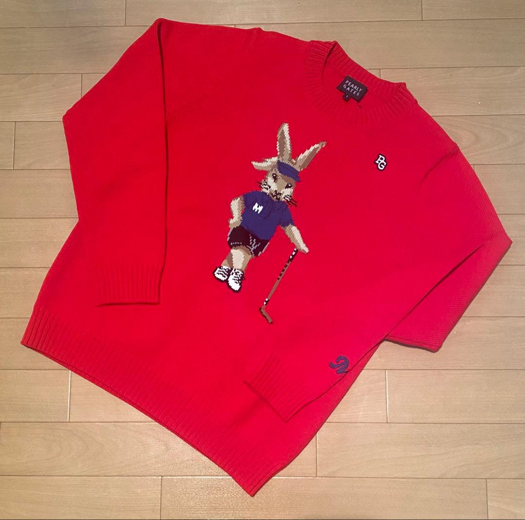 再々値下げ☆美品未使用☆パーリーゲイツ☆上田桃子コラボニット