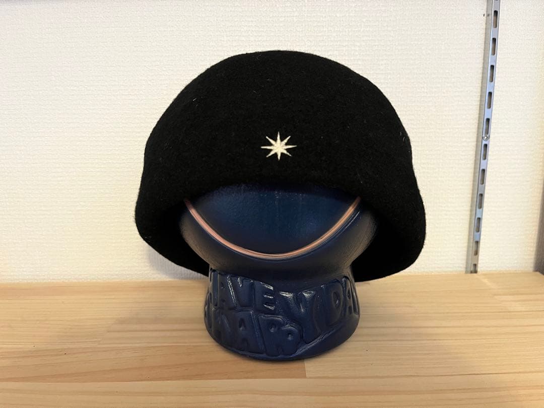 GDC×CA4LA コラボ ビッグシルエットベレー帽 kj着　降谷建志