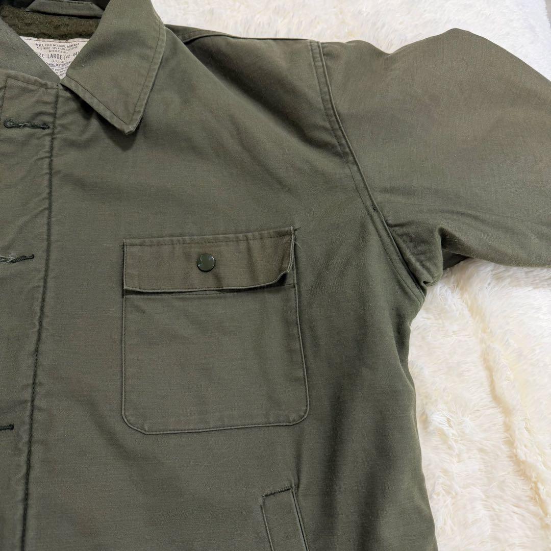 【値下】 US NAVY A-2 デッキジャケット　アメリカ海軍　実物　後期